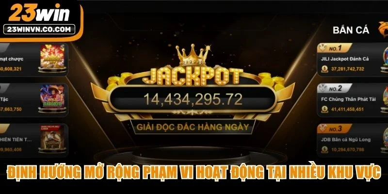Định hướng mở rộng phạm vi hoạt động tại nhiều khu vực khác nhau